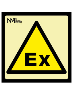 Señal Luminiscente PVC o...