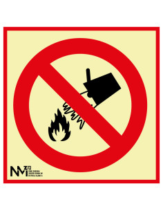 Señal Luminiscente PVC o...