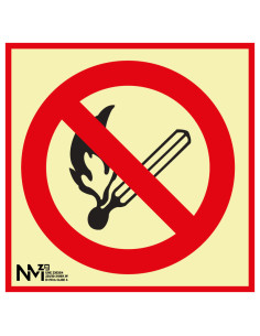 Señal Luminiscente PVC o...