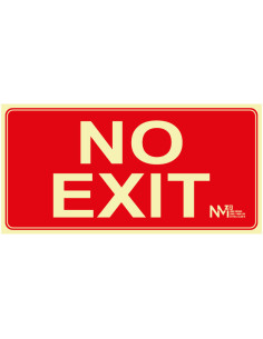 Señal Luminiscente PVC o...