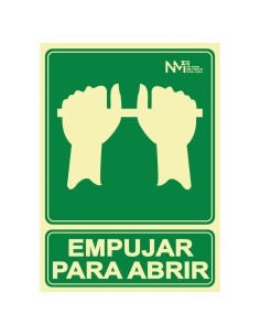 Señal Luminiscente PVC o...