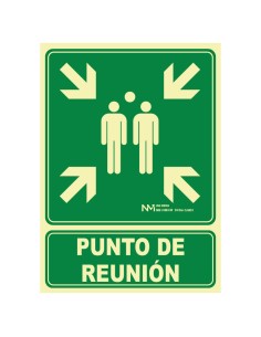 Señal Luminiscente PVC o...