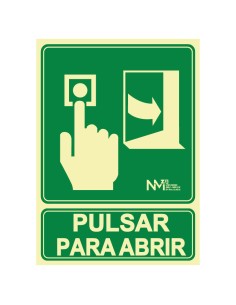 Señal Luminiscente PVC o...