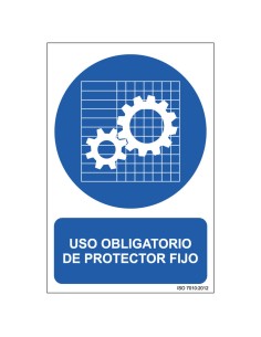 Señal Adhesivo o PVC. Uso...