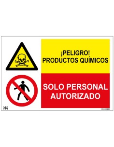Señal Peligro Productos...