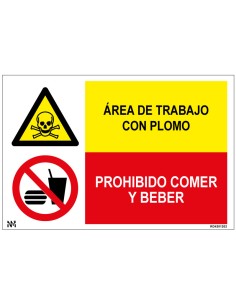 Señal Area de Trabajo con...