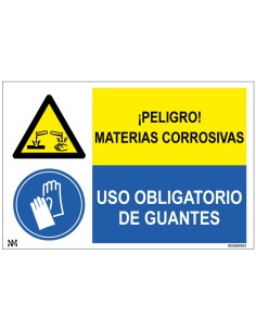 Señal Peligro Materias...