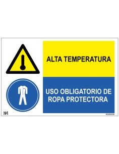 Señal Alta Temperatura. Uso...