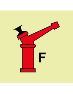 Señal Luminiscente PVC 1,1...