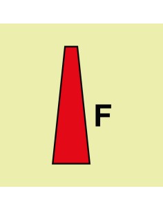 Señal Luminiscente PVC 1,1...