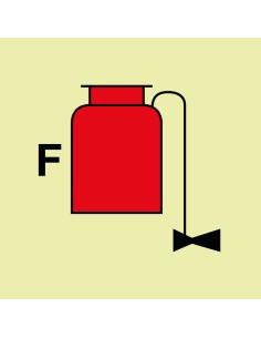 Señal Luminiscente PVC 1,1...