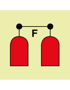 Señal Luminiscente PVC 1,1...