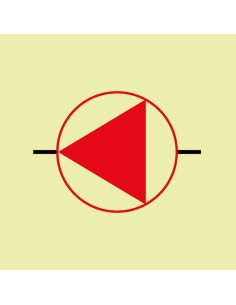 Señal Luminiscente PVC 1,1...