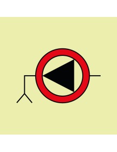 Señal Luminiscente PVC 1,1...