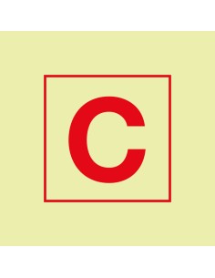 Señal Luminiscente PVC 1,1...