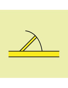 Señal Luminiscente PVC 1,1...