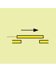 Señal Luminiscente PVC....