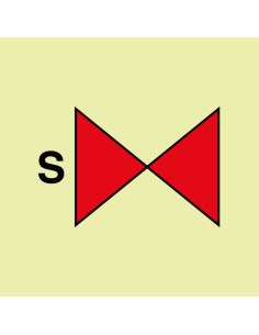 Señal Luminiscente PVC 1,1...