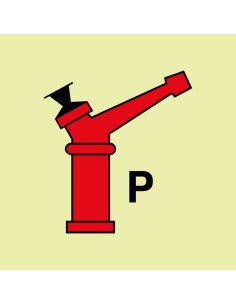 Señal Luminiscente PVC 1,1...