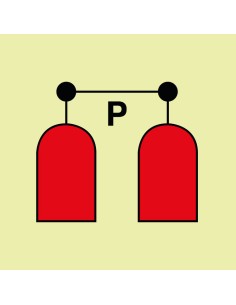 Señal Luminiscente PVC 1,1...