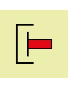 Señal Luminiscente PVC 1,1...