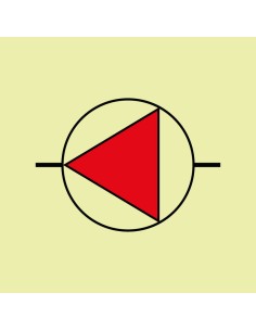 Señal Luminiscente PVC 1,1...