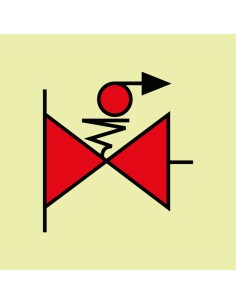 Señal Luminiscente PVC 1,1...