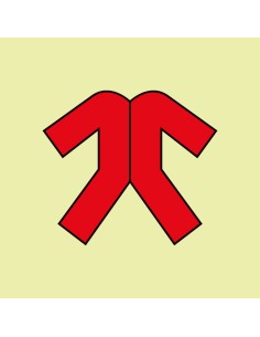 Señal Luminiscente PVC 1,1...