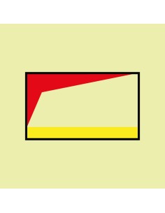 Señal Luminiscente PVC 1,1...