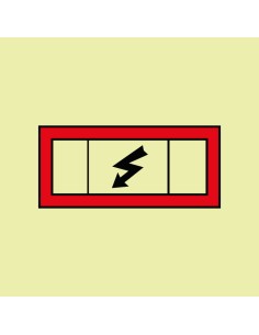 Señal Luminiscente PVC....