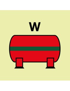 Señal Luminiscente PVC 1,1...