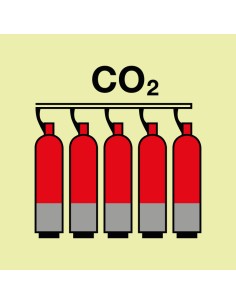 Señal Luminiscente PVC 1,1...