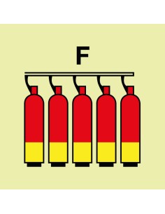 Señal Luminiscente PVC 1,1...