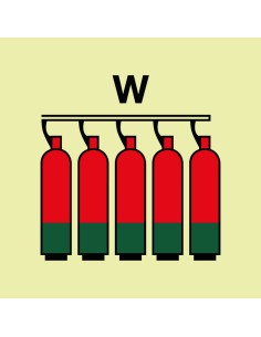 Señal Luminiscente PVC 1,1...