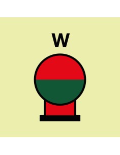 Señal Luminiscente PVC 1,1...