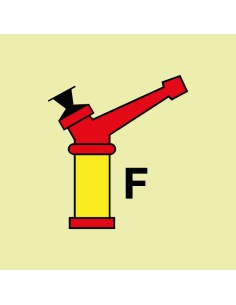 Señal Luminiscente PVC 1,1...