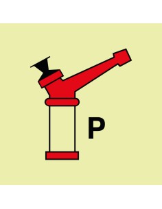 Señal Luminiscente PVC 1,1...