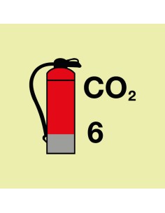 Señal Luminiscente PVC 1,1...