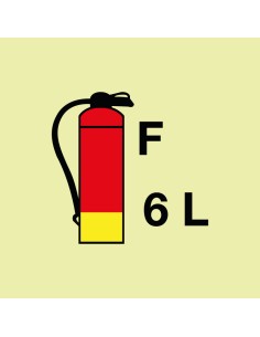 Señal Luminiscente PVC 1,1...