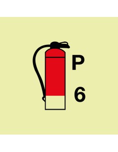 Señal Luminiscente PVC 1,1...