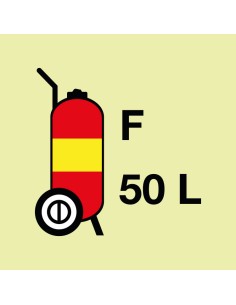 Señal Luminiscente PVC 1,1...