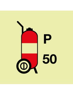 Señal Luminiscente PVC 1,1...