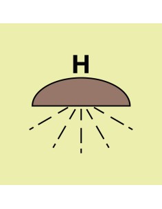 Señal Luminiscente PVC 1,1...