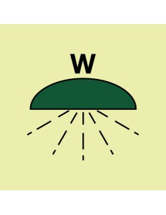 Señal Luminiscente PVC 1,1...