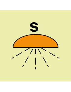 Señal Luminiscente PVC 1,1...