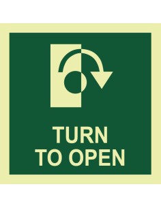 Señal Luminiscente PVC 1,1...