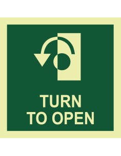 Señal Luminiscente PVC 1,1...