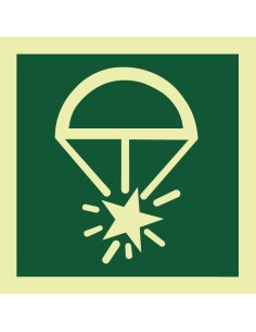 Señal Luminiscente PVC 1,1...