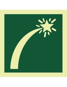 Señal Luminiscente PVC 1,1...