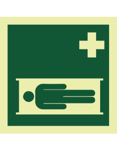 Señal Luminiscente PVC 1,1...